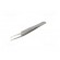 Tweezers | 110mm | for precision works | Blades: narrow,curved image 2