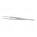 Tweezers | 110mm | for precision works | Blades: narrowed paveikslėlis 3