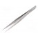 Tweezers | 110mm | for precision works | Blade tip shape: sharp image 1