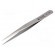 Tweezers | 110mm | for precision works | Blades: straight paveikslėlis 1