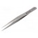 Tweezers | 110mm | for precision works | Type of tweezers: straight image 1