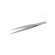 Tweezers | 110mm | for precision works | Blade tip shape: sharp paveikslėlis 2
