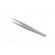 Tweezers | 110mm | for precision works | Blade tip shape: sharp image 4