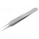 Tweezers | 110mm | for precision works | Blades: narrowed paveikslėlis 1