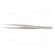 Tweezers | 110mm | for precision works | Type of tweezers: straight image 3