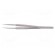 Tweezers | 110mm | SMD | Blades: straight,narrow paveikslėlis 3