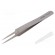 Tweezers | 110mm | SMD | Blades: straight,narrow paveikslėlis 1