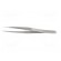Tweezers | 115mm | for precision works | Blades: straight paveikslėlis 3