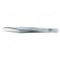 Tweezers | 115mm | for precision works | Blades: curved,narrowed фото 2