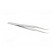 Tweezers | 115mm | for precision works | Blades: curved,narrowed image 8