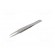 Tweezers | 115mm | for precision works | Blades: straight,narrow image 2