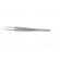 Tweezers | 115mm | for precision works | Blades: narrow,curved image 3