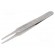 Tweezers | 118mm | for precision works | Blades: narrowed paveikslėlis 1