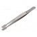 Tweezers | 120mm | Blades: straight | Blade tip shape: flat image 1