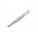 Tweezers | 120mm | Blades: straight | Blade tip shape: flat image 6