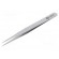 Tweezers | 120mm | for precision works | Blade tip shape: sharp фото 1