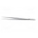 Tweezers | 120mm | for precision works | Blade tip shape: sharp фото 3