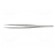Tweezers | 120mm | for precision works | Blade tip shape: flat image 3