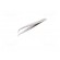 Tweezers | 120mm | for precision works | Blade tip shape: flat,bent image 2
