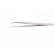 Tweezers | 120mm | for precision works | Blade tip shape: flat,bent paveikslėlis 3