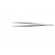 Tweezers | 120mm | for precision works | Blade tip shape: sharp paveikslėlis 3