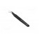 Tweezers | 120mm | for precision works | Blades: curved | ESD | 17g paveikslėlis 4