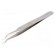 Tweezers | 120mm | for precision works | Blades: narrow,curved image 1