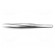 Tweezers | 120mm | for precision works | Blades: straight paveikslėlis 1