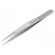 Tweezers | 120mm | for precision works | Blades: straight | max.925°C фото 1