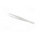 Tweezers | 120mm | for precision works | Blades: straight,narrowed image 4
