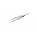 Tweezers | 120mm | for precision works | Blades: straight,narrowed image 2