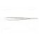 Tweezers | 120mm | for precision works | Blades: straight,narrowed image 3