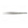 Tweezers | 120mm | for precision works | Blades: straight | max.925°C фото 3
