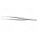 Tweezers | 120mm | SMD | Blade tip shape: hook image 3