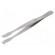 Tweezers | 120mm | SMD | Blades: wide | Blade tip shape: hook фото 1