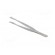 Tweezers | 120mm | SMD | Blades: wide | Blade tip shape: hook image 4