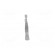 Tweezers | 120mm | SMD | Blades: wide | Blade tip shape: hook image 5
