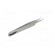 Tweezers | 120mm | universal | Blades: curved | Blade tip shape: sharp фото 6