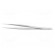 Tweezers | 121mm | for precision works | Type of tweezers: straight paveikslėlis 3