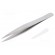 Tweezers | 123mm | for precision works | Blade tip shape: sharp paveikslėlis 1