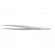 Tweezers | 123mm | for precision works | Blade tip shape: sharp paveikslėlis 3