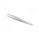 Tweezers | 123mm | for precision works | Blade tip shape: sharp paveikslėlis 4