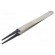 Tweezers | 123mm | for precision works | Blades: narrowed image 1