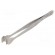Tweezers | 125mm | for precision works | Blade tip shape: shovel image 1