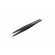 Tweezers | 130mm | Blades: straight | Blade tip shape: sharp | V: ESD фото 2