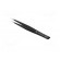 Tweezers | 130mm | Blades: straight | Blade tip shape: sharp | V: ESD image 4