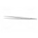 Tweezers | 130mm | for precision works | Blade tip shape: sharp image 3