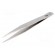 Tweezers | 130mm | for precision works | Blades: elongated,narrow image 1