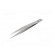 Tweezers | 130mm | for precision works | Blades: elongated,narrow image 2