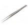 Tweezers | 140mm | for precision works | Blades: straight image 1